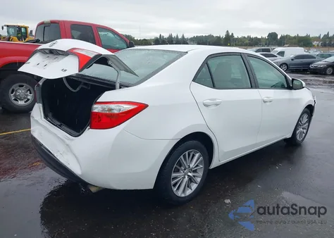 2015 Toyota Corolla Le Plus z USA, uszkodzony, nr VIN 2T1BURHE2FC328598
